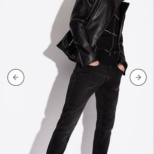 Armani Exchange J14 Mens Black Slim Fit Jeans